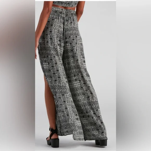 Women's Cabo Calling Boho Tulip Pants and Top Set EUC - Picture 2 of 4